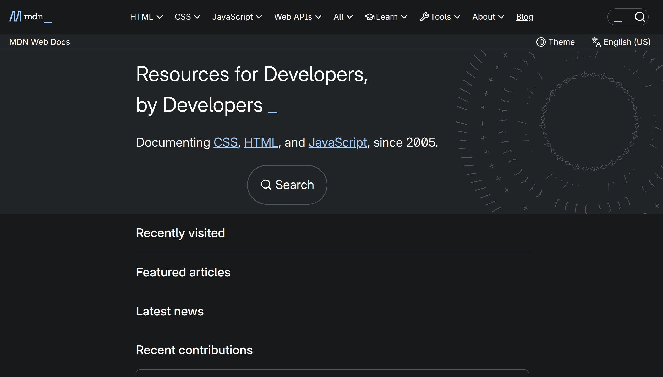 MDN Web Docs Cover